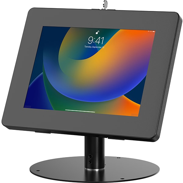 CTA Digital Classic POS Desk Stand for iPad Pro 12.9" and Surface Pro 3/4/5/6/7 Tablet - Black