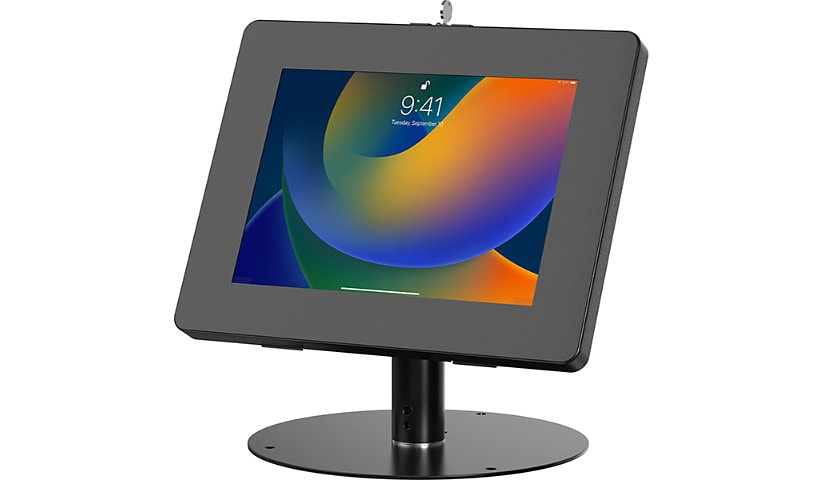CTA Digital Classic POS Desk Stand for iPad Pro 12.9" and Surface Pro 3/4/5/6/7 Tablet - Black