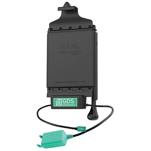 RAM Mounts GDS Vehicle Docking Station with IntelliSkin Sleeve and Plus Dual USB-A Port for iPad Mini 6 Tablet
