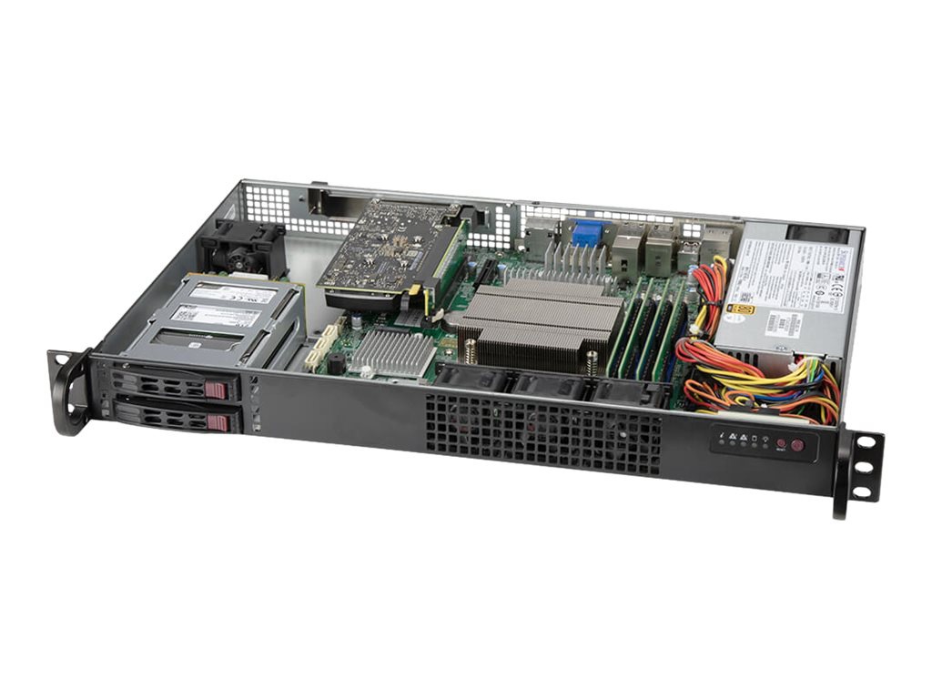 Supermicro IoT SuperServer 110C-FHN4T - rack-mountable no CPU - 0 GB - no HDD