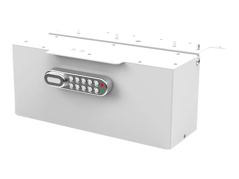 Enovate Medical Metal Lock Box for Envoy Workstation - Left Side
