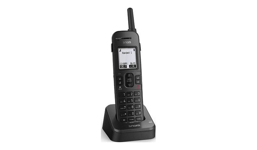 snom M10R KLE - cordless extension handset with caller ID