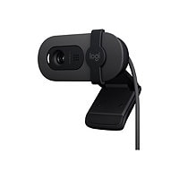 Logitech Brio 105 Full HD 1080p Business Webcam with Auto-Light Balance, Graphite - webcam