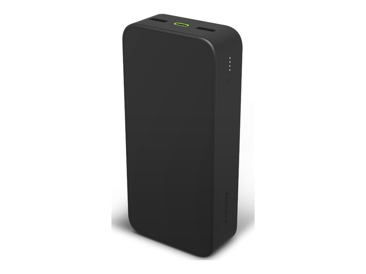 mophie powerstation XL for phones and tablets - portable power with USB-C fast charging - 20,000 mAh internal battery