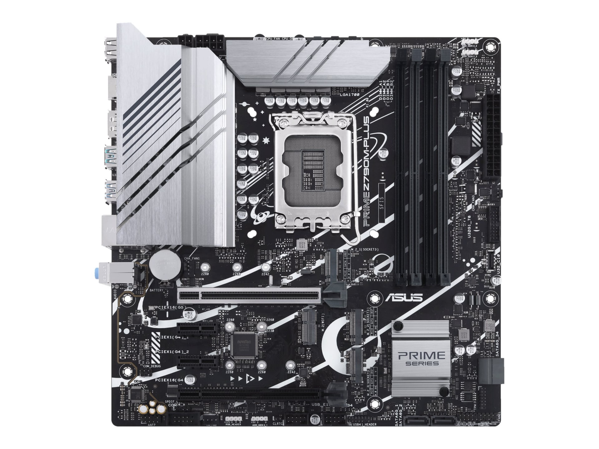 ASUS PRIME Z790M-PLUS - motherboard - micro ATX - LGA1700 Socket - Z790