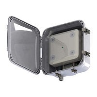 Ventev PoE Powered Heated Enclosure System 12" x 10" x 5" Clear Door, Single Line PoE Heated Enclosure Solution for