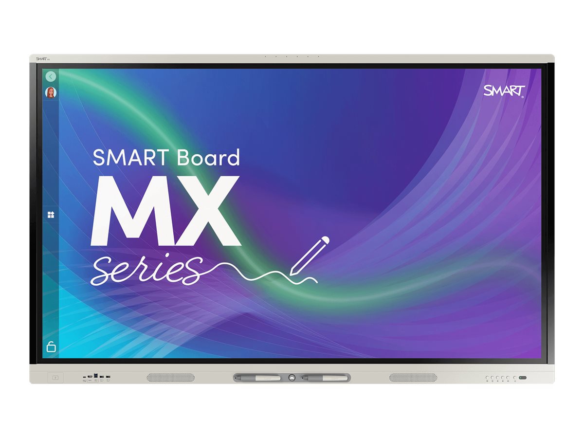 Thumbnail 2 of 5 for SMART Board SBID-MX255-V4-PW MX Pro (V4) Series with iQ - 55" LED-backlit LCD display - 4K - for interactive