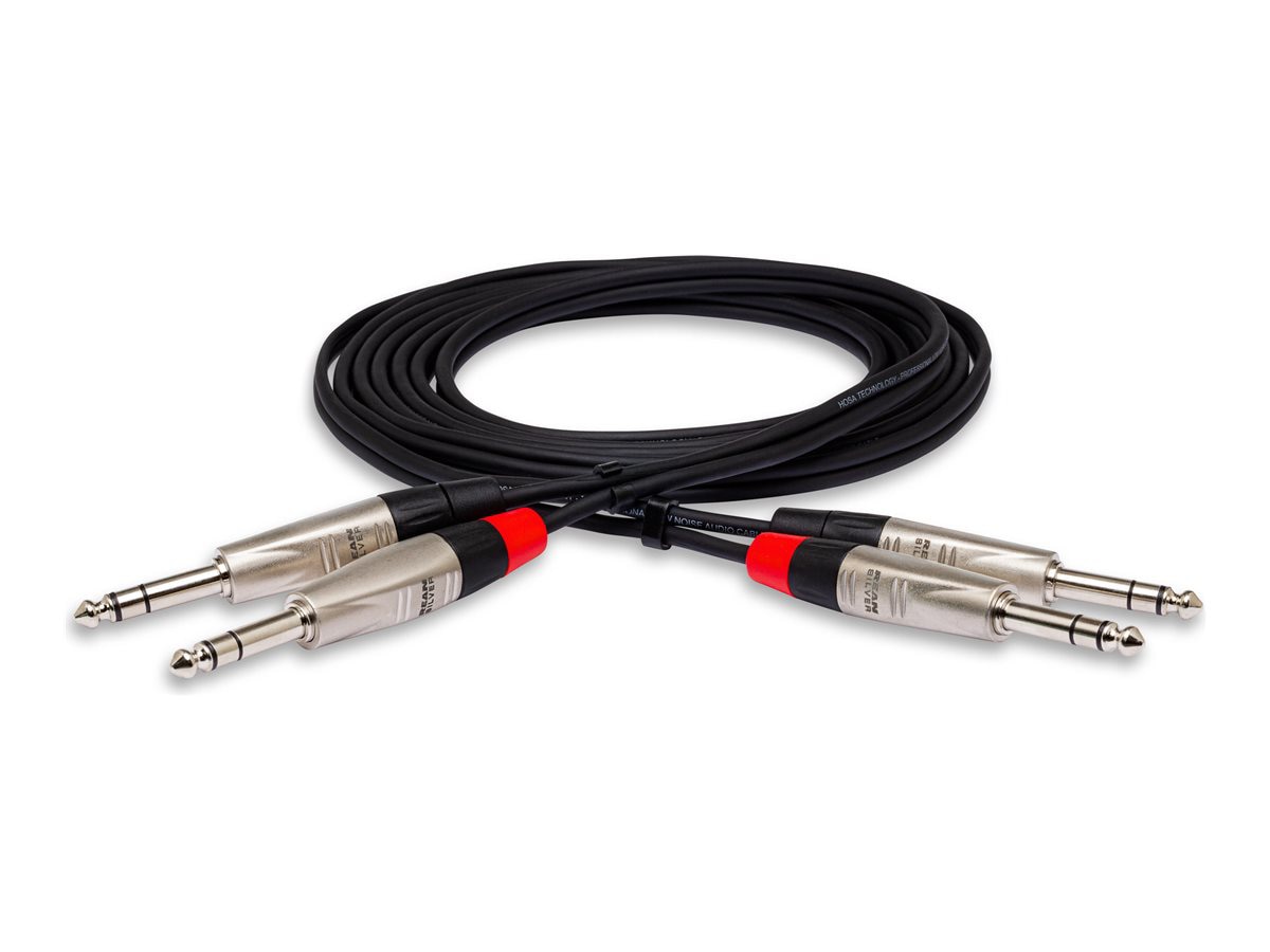 Hosa Pro Stereo Interconnect audio cable - 20 ft
