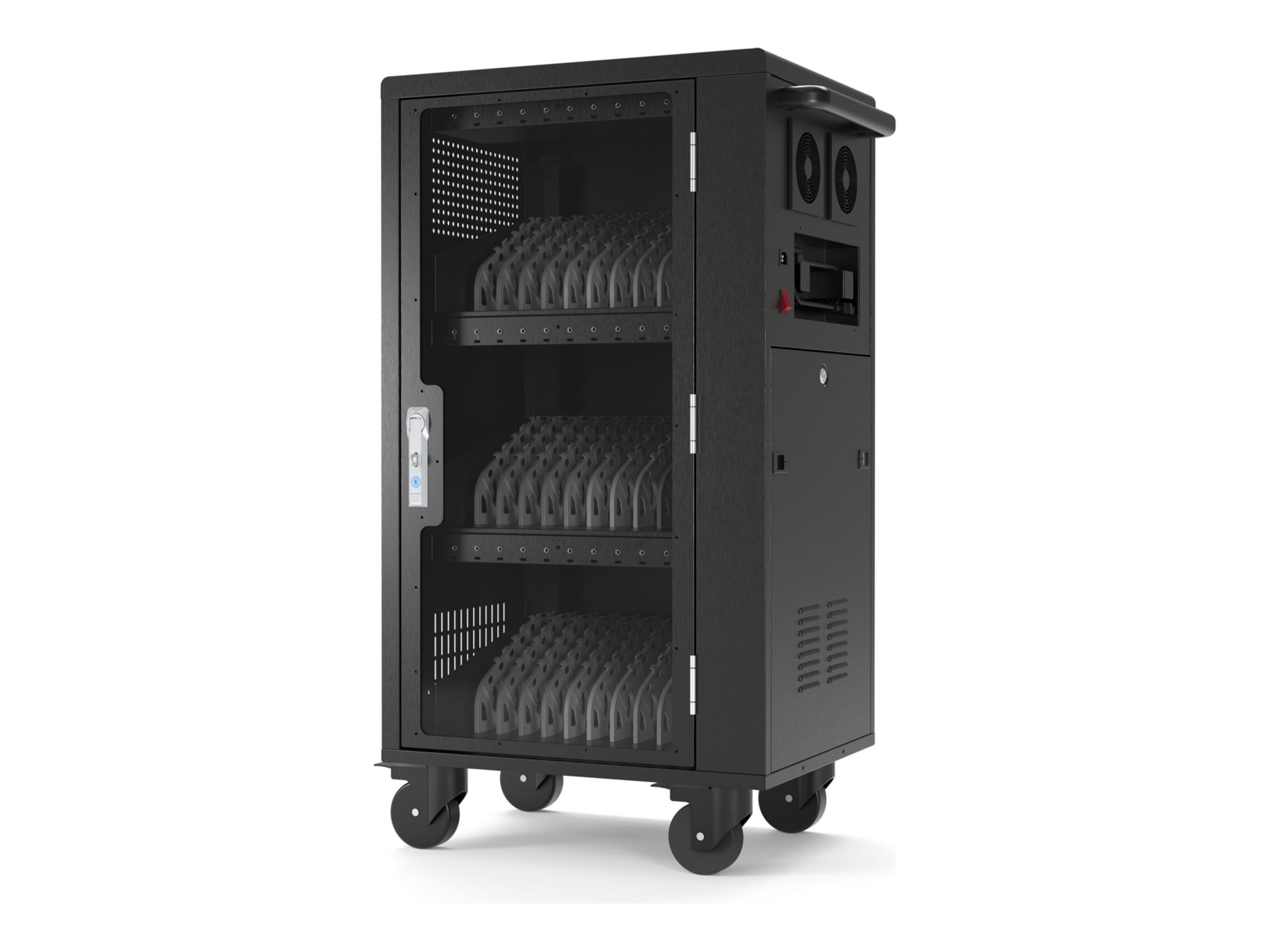 Luxor LLTP30USBC 30-Laptop/Tablet USB-C Charging Cart