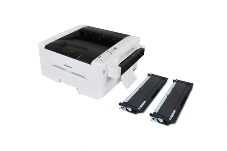 Visioneer Rabbit PC30dwn Printer with 2 Toner Bundle