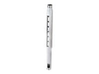 Chief Adjustable Extension Column - 18-24" Extension - White mounting compo