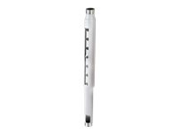 Chief Adjustable Extension Column - 18-24" Extension - White mounting compo