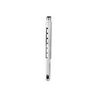 Chief Adjustable Extension Column - 18-24" Extension - White mounting compo