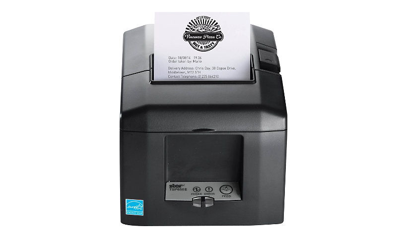 Star TSP650II series TSP654II AirPrint-24 GRY US - receipt printer - B/W - direct thermal
