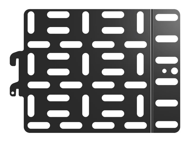 Sanus TV Mounted Streaming Device Panel - For Device Management - Black