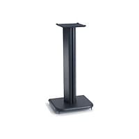 Sanus Basic Series Wood Speaker Stands for Bookshelf Speakers - Sold as Pair - 24in Height - Black