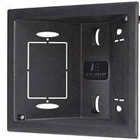 Sanus In-Wall Low Voltage Box for Cable Management - Black