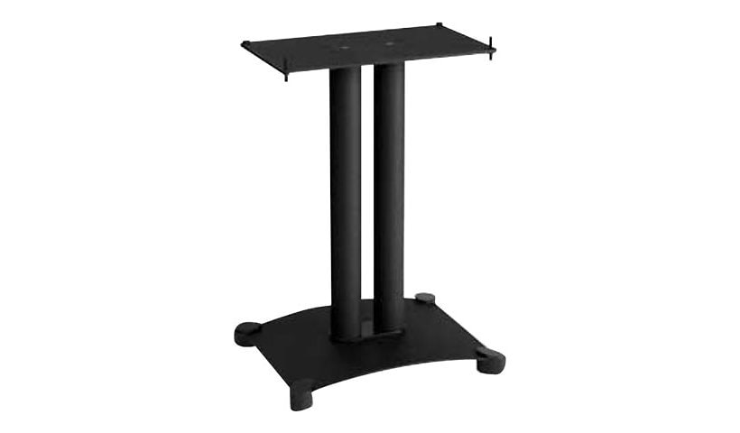 Sanus Steel Series Center Channel Speaker Stand - 22in Height - Steel - Black