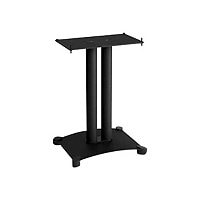 Sanus Steel Series Center Channel Speaker Stand - 22in Height - Steel - Black