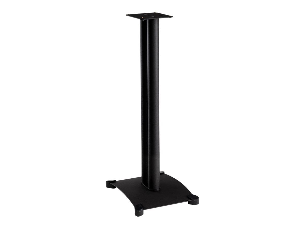 Sanus Steel Series Heavy-Duty Speaker Stand for Bookshelf Speakers - 34" Height - Black