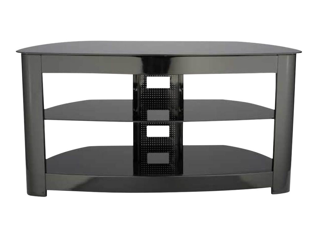 Sanus Media Console with Shelves - Corner TV Stand - For TVs up to 56"