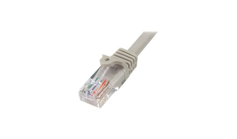 StarTech.com 6 ft Gray Snagless Cat5e UTP Patch Cable