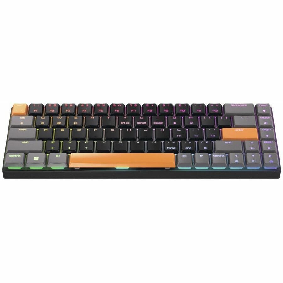 Thumbnail 2 of 12 for CHERRY MX-LP 2.1, WIRELESS, Bluetooth, MX LOW PROFILE SPEED RGB SWITCH, Black, For Office and Gaming