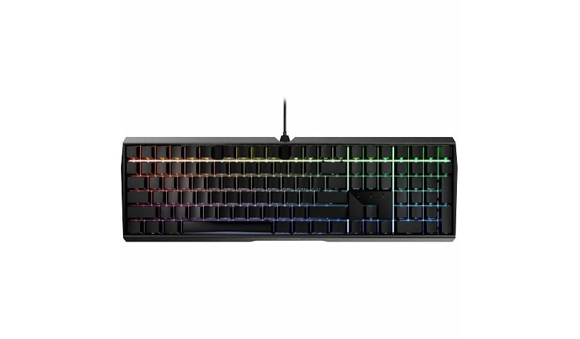 CHERRY MX 3.0S Wired RGB Keyboard, MX RED SWITCH, For Office And Gaming, Black