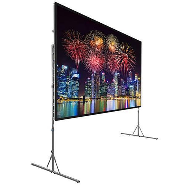 Da-Lite Fast-Fold Deluxe projection screen with legs - 107" (107.1 in)