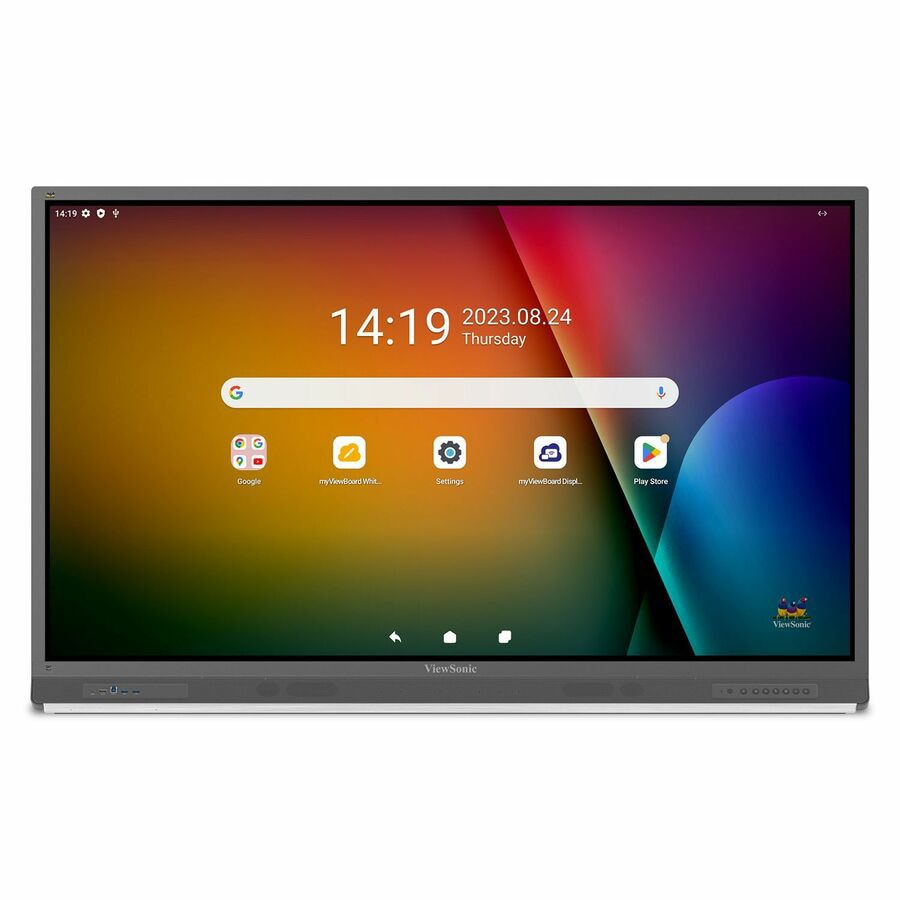 Thumbnail 6 of 8 for ViewSonic ViewBoard IFP6552-2ED - 4K UHD Interactive Display, Android EDLA-Certified, USB C, RJ45 - 350 cd/m2 - 65"