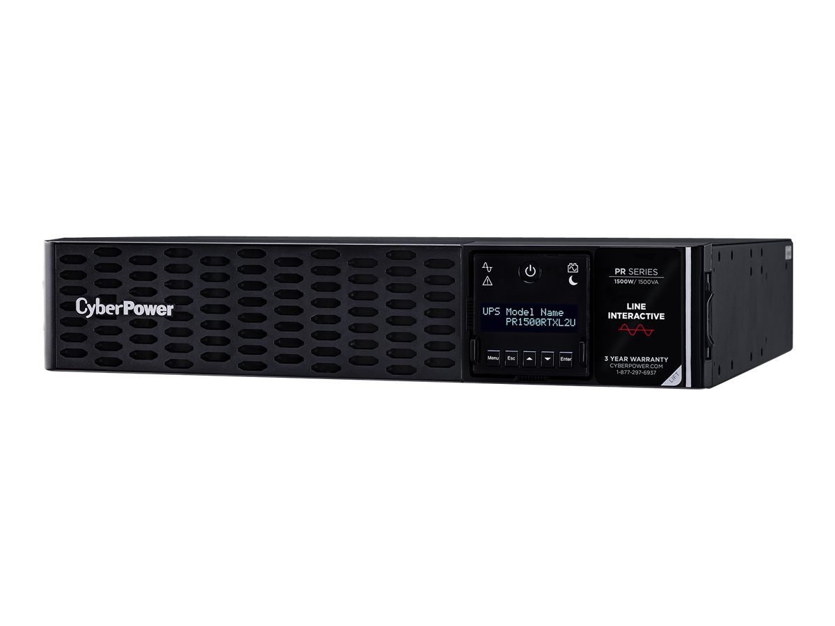 CyberPower Smart App Sinewave PR1500RTXL2UTAA - UPS - 1500 Watt - 1500 VA - TAA Compliant