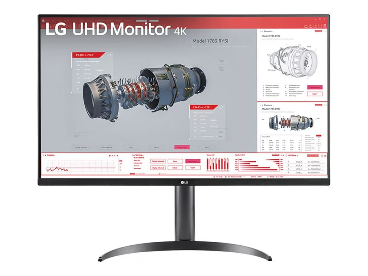 LG 32BR55U-B - LED monitor - 4K - 32" - HDR