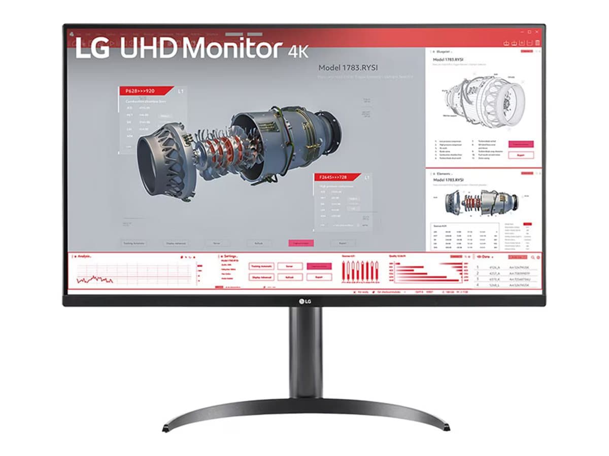 LG 32BR55U-B 32" Class 4K UHD LCD Monitor - 16:9
