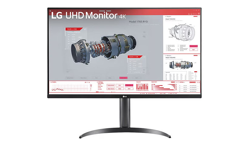 LG 32BR55U-B - LED monitor - 4K - 32" - HDR