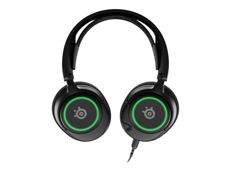 SteelSeries Arctis Nova 3 Wired Gaming Headset - Dual - With Mic - Black