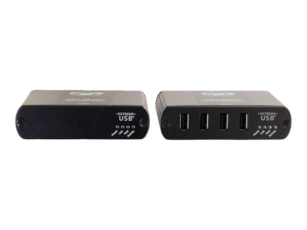 C2G 4-Port USB 2.0 over Cat5 Extender - USB extender - USB 2.0
