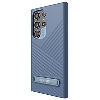 ZAGG Denali Protective Case with Kickstand and D3O Reinforced Back Plate for S23 Ultra Smart Phone - Blue