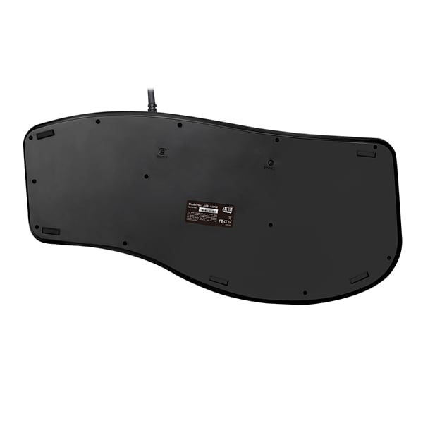 Thumbnail 3 of 4 for Adesso Desktop Ergonomic Smart Card Reader Keyboard