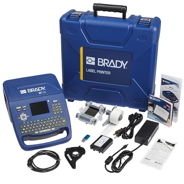 Brady M710 Portable Label Printer with Hard Case