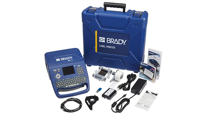 Brady M710 Portable Label Printer with Hard Case