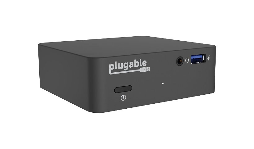 Plugable UD-CAM - station d'accueil - USB-C 3.1 / Thunderbolt 3 - HDMI - 1GbE