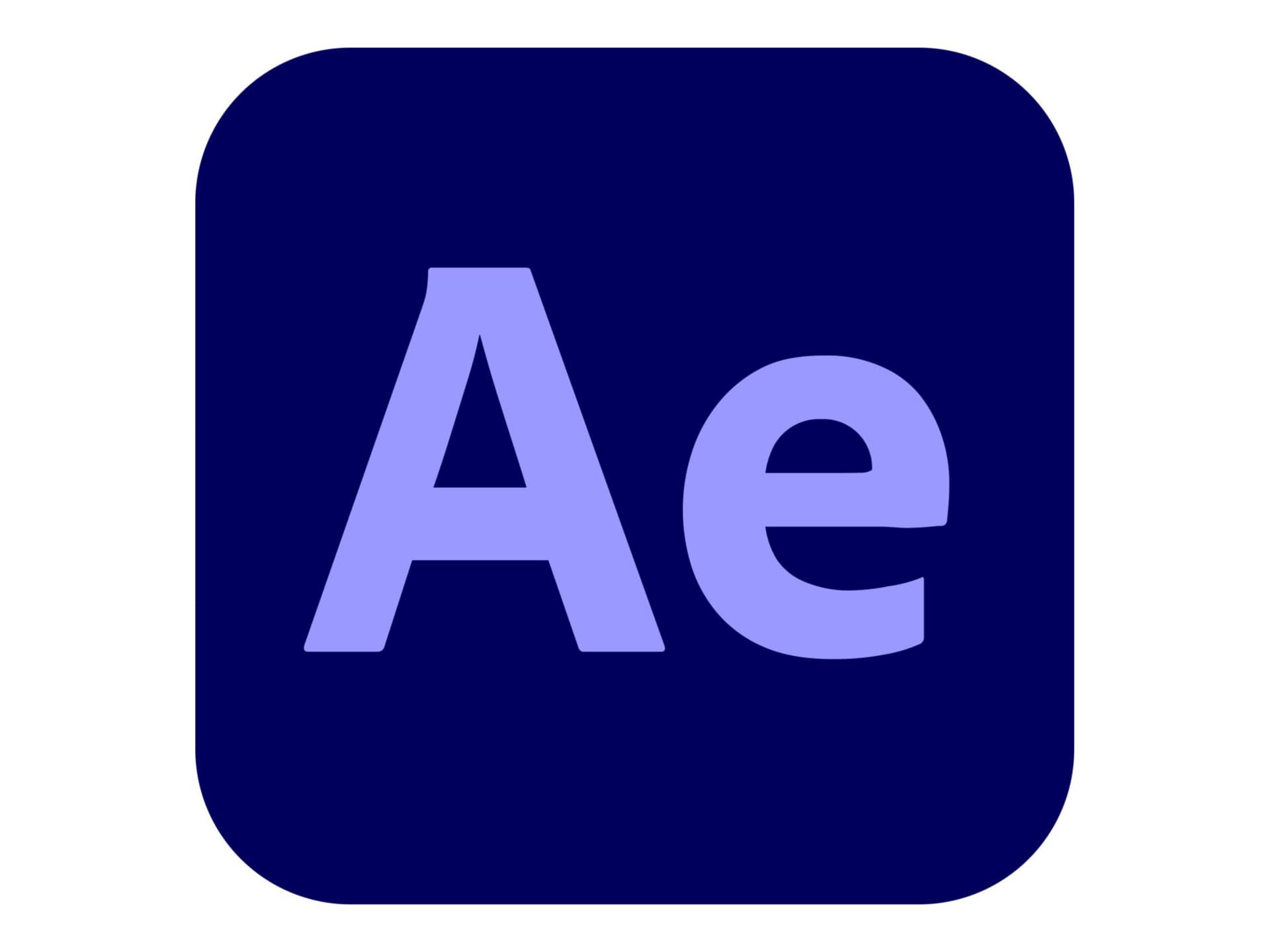 Adobe After Effects Pro for enterprise - Subscription Renewal - 1 user