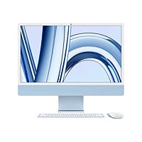 Apple iMac - 4.5K Retina Display - 24" - 8-core CPU - 10-core GPU - M3 - 512 GB SSD - Blue