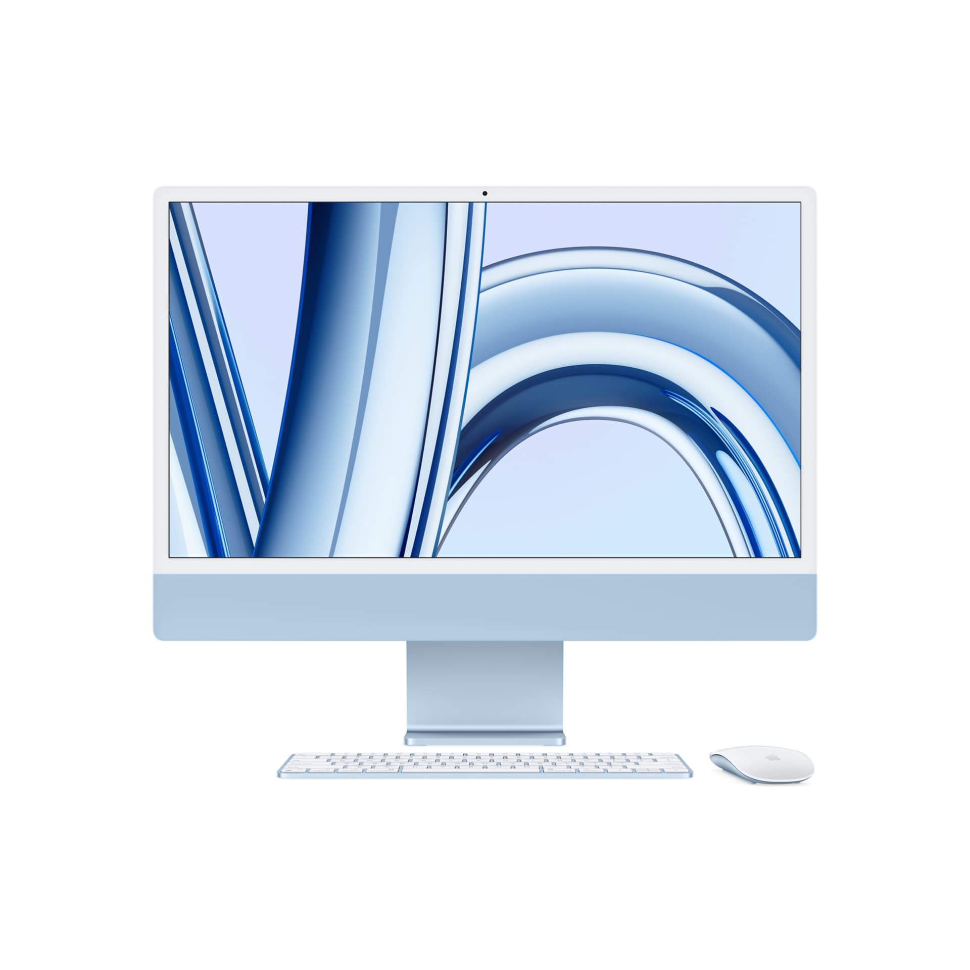 Apple iMac - 4.5K Retina Display - 24" - 8-core CPU - 8-core GPU - M3 - 256 GB SSD - Blue