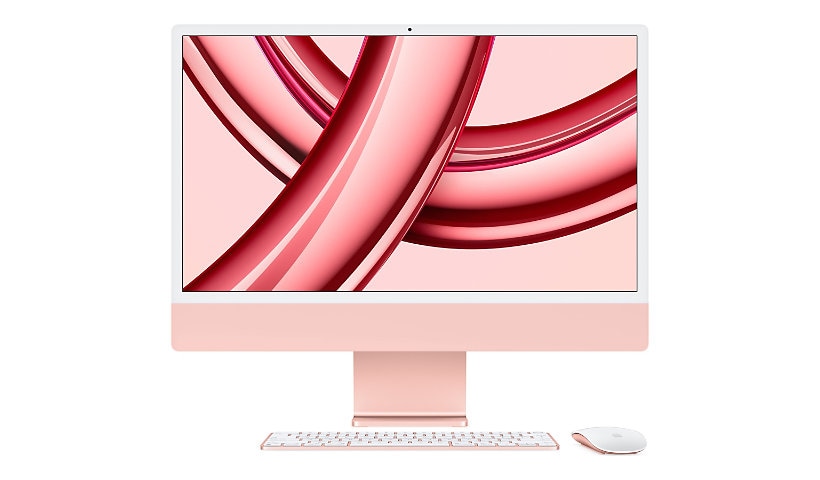 Apple iMac - 4.5K Retina Display - 24" - 8-core CPU - 10-core GPU - M3 - 512 GB SSD - Pink