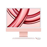 Apple iMac - 4.5K Retina Display - 24" - 8-core CPU - 10-core GPU - M3 - 512 GB SSD - Pink