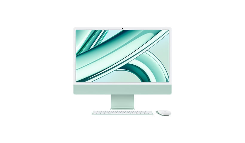 Apple iMac - 4.5K Retina Display - 24" - 8-core CPU - 8-core GPU - M3 - 256 GB SSD - Green