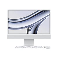Apple iMac - 4.5K Retina Display - 24" - 8-core CPU - 10-core GPU - M3 - 256 GB SSD - Silver
