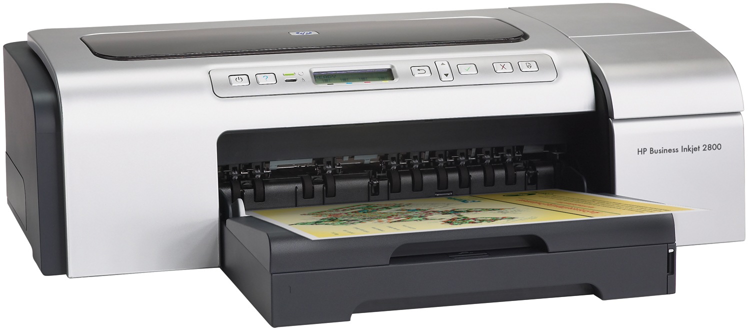 HP Business Inkjet 2800dtn Printer