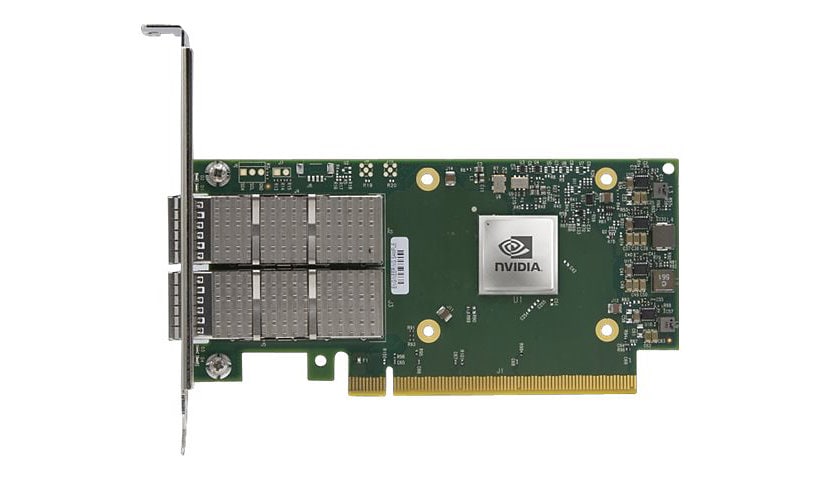 NVIDIA ConnectX-6 Dx EN - Crypto enabled with Secure Boot - network adapter - PCIe 4.0 x16 - 200 Gigabit QSFP56 x 1